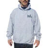 Zak Hoodie Black Surf Logo In Heather