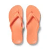 Archies Arch Support Thongs In Peach -MELBOURNE SURF Shop ArchiesarchsupportthongsPeachtop