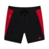 Florence Marine X Cordura Airtex Boardshort - Black Racing Red