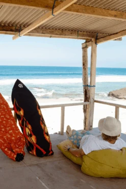 Flames - Shortboard Surfboard Cover 6 Flames - Shortboard Surfboard Cover -MELBOURNE SURF Shop Flames SurfboardCover boardsox surfing3