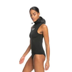 Roxy Womens 2mm Swell Series Hooded Wetsuit Vest HD V2