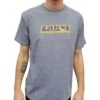 Zak Surfboards T-Shirt OG Sticker Logo Grey (Yellow Sticker) -MELBOURNE SURF Shop Grey