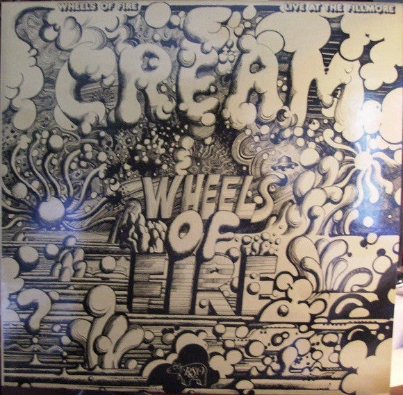 (#377) Cream - Wheels Of Fire ... Live At The Fillmore ... (#377) Cream - Wheels Of Fire ... Live At The Fillmore ... -MELBOURNE SURF Shop