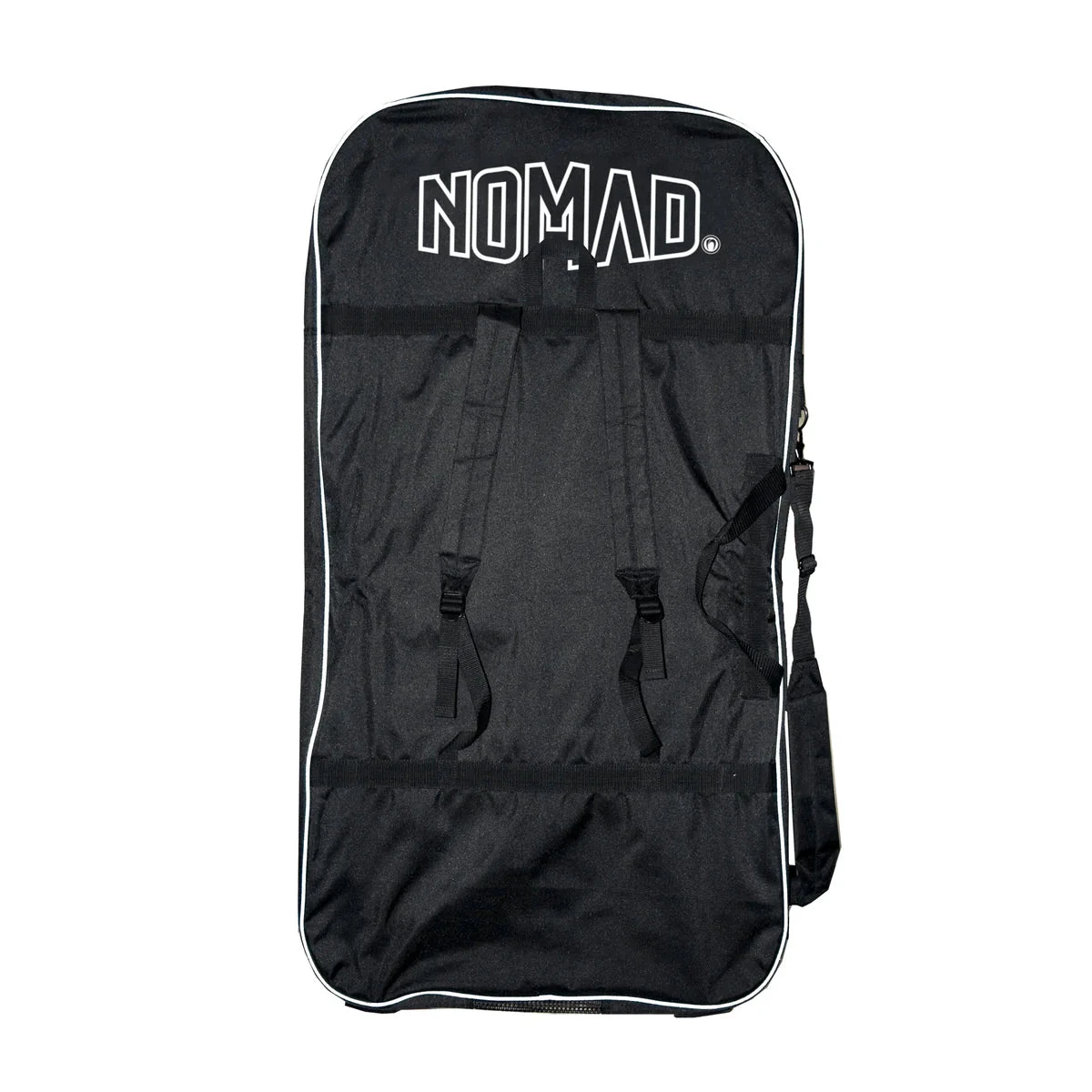 Nomad Transit Bodyboard Cover Bag Nomad Transit Bodyboard Cover Bag -MELBOURNE SURF Shop Nomad Transit GreyBlackWhite Back