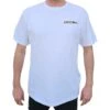 Zak Surfboards T-Shirt Rail Surf Black/Gold In White