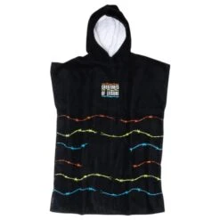 Creatures Of Leisure Grom Poncho Towel: Barbed Wire