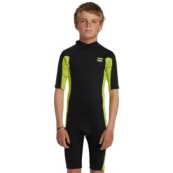 Billabong Boys 8-16 2/2mm Foil Back Zip Springsuit