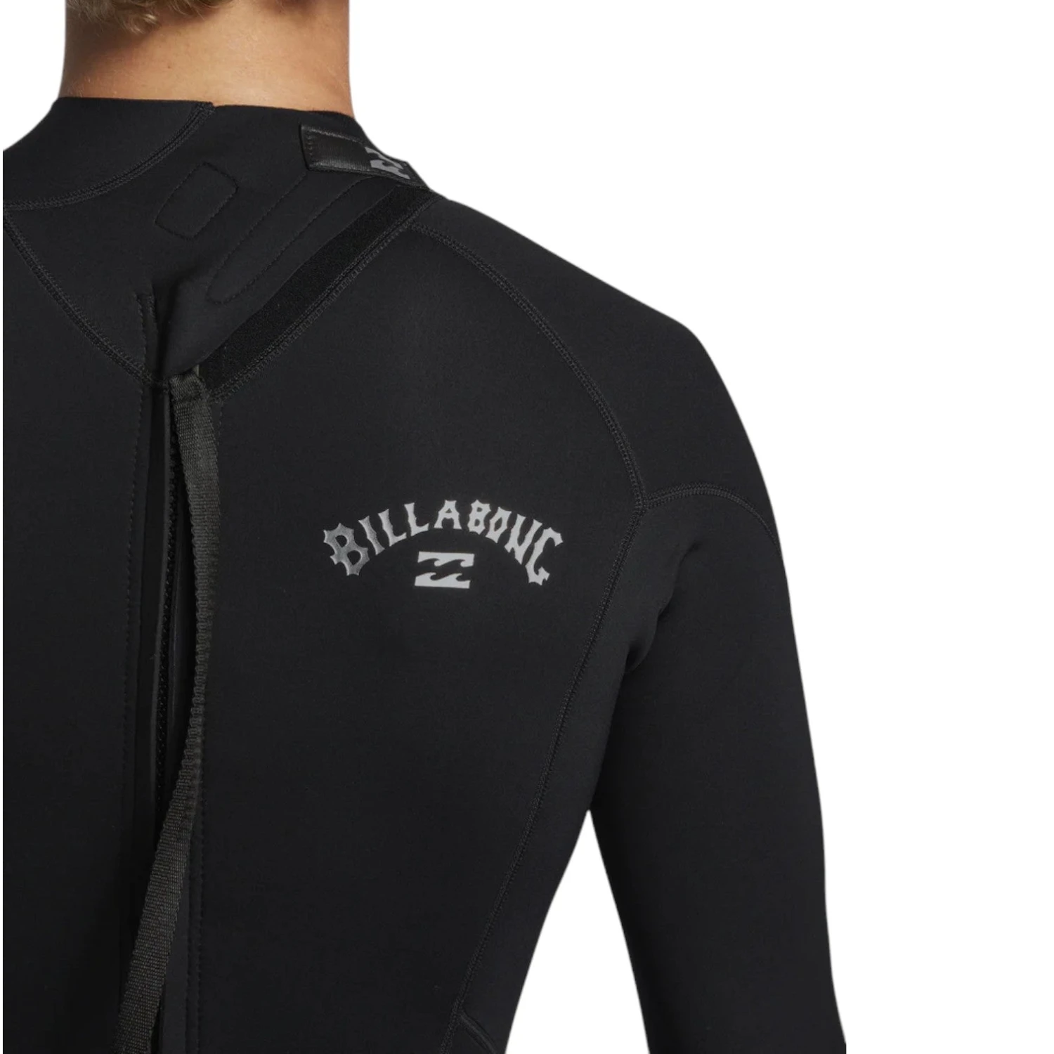 Billabong Mens 3/2mm Foil Back Zip Wetsuit Billabong Mens 3/2mm Foil Back Zip Wetsuit -MELBOURNE SURF Shop abyw100233 billabong blk dtl3 Photoroom 65557e56 261f 4d36 bb15 e44f6fb91172