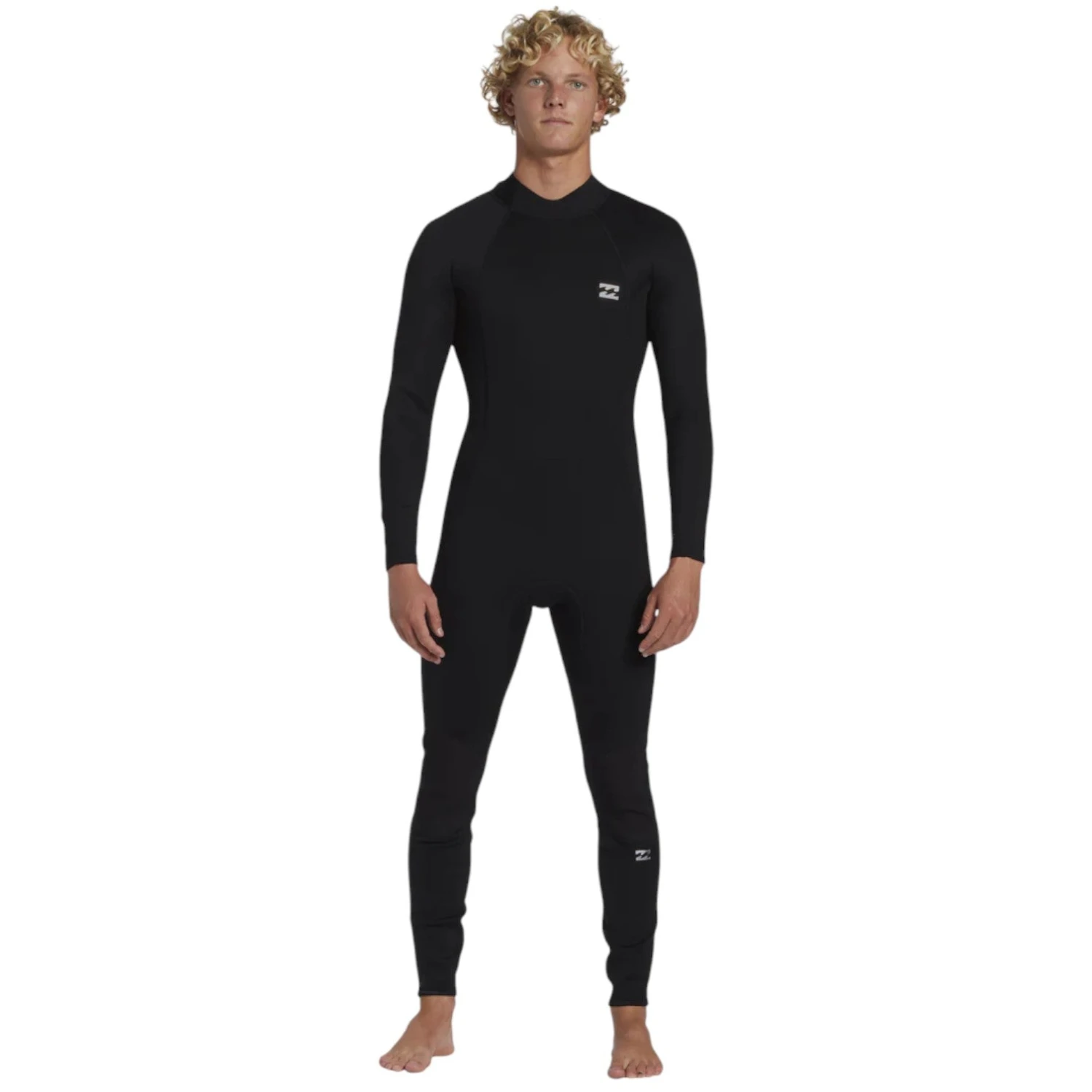 Billabong Mens 3/2mm Foil Back Zip Wetsuit Billabong Mens 3/2mm Foil Back Zip Wetsuit -MELBOURNE SURF Shop abyw100233 billabong blk frt1 Photoroom