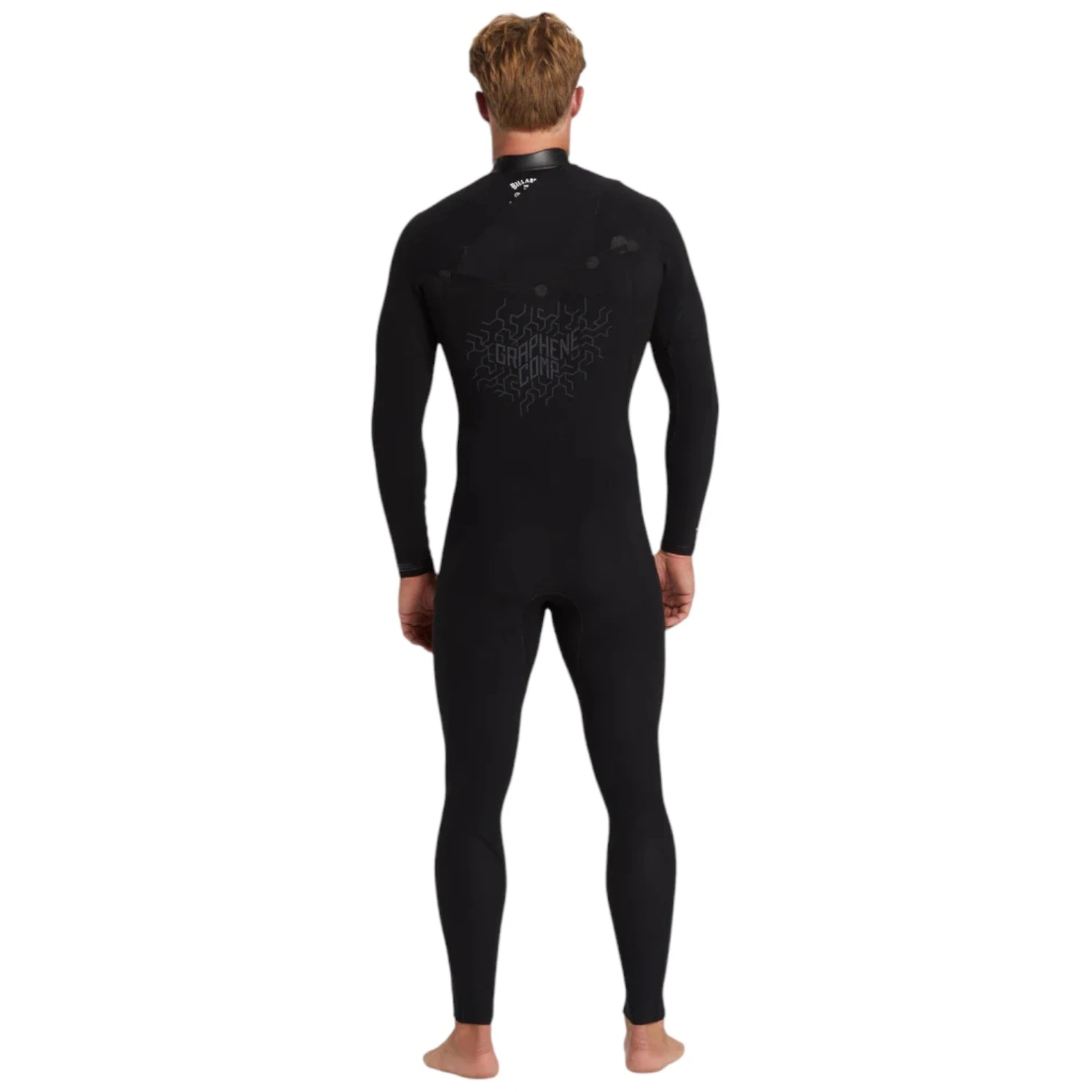 Billabong 4/3mm Revolution Natural Chest Zip Steamer Wetsuit Billabong 4/3mm Revolution Natural Chest Zip Steamer Wetsuit -MELBOURNE SURF Shop abyw100267 billabong blk bck2 Photoroom