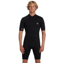 Billabong Mens 2/2mm Foil Back Zip Springsuit