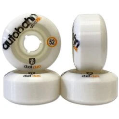 Autobahn Wheels Dual Ultra Classic 52mm 97a White Clear