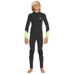 Billabong Boys 3/2 Absolute Back Zip GBS Wetsuit Stealth
