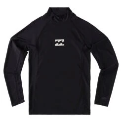 Billabong Boys All Day Wave Performance Rash Vest Black 4 Billabong Boys All Day Wave Performance Rash Vest Black -MELBOURNE SURF Shop billabong boys all day wave performance rash vest black kids wetsuits billabong xs8 174343
