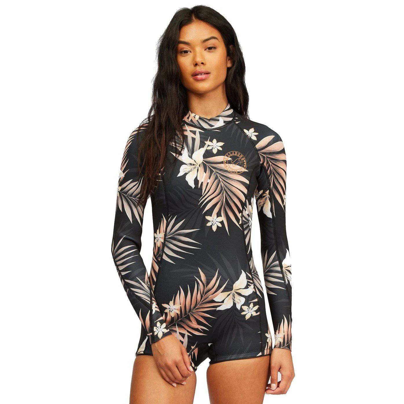 Billabong Fever 2/2 Long Sleeve Springsuit - Black Pebble Wetsuit Billabong Fever 2/2 Long Sleeve Springsuit - Black Pebble Wetsuit -MELBOURNE SURF Shop billabong fever 22 long sleeve springsuit black pebble womens wetsuits billabong 503570