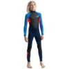 C-Skins Element 3/2 Junior Steamer Navy / Flo Red / Cyan Wetsuit