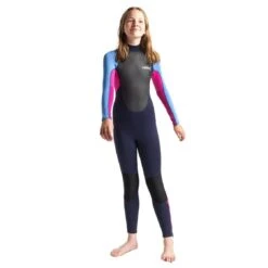 C-Skins Element 3/2 Junior Steamer Slate / Magenta / Powder Blue