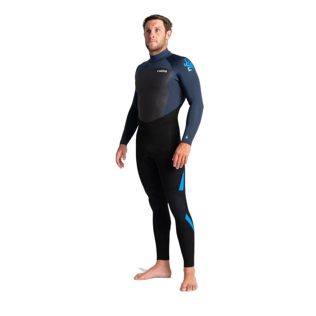 C-Skins Legend 3/2 Mens Back Zip Steamer Black / Bluestone / Cyan C-Skins Legend 3/2 Mens Back Zip Steamer Black / Bluestone / Cyan -MELBOURNE SURF Shop c skins legend 32 mens back zip steamer blackbluestonecyan mens wetsuits c skins 258680