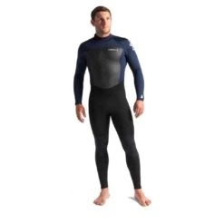 C-Skins Legend 3/2 Mens Back Zip Steamer Black / Slate / White