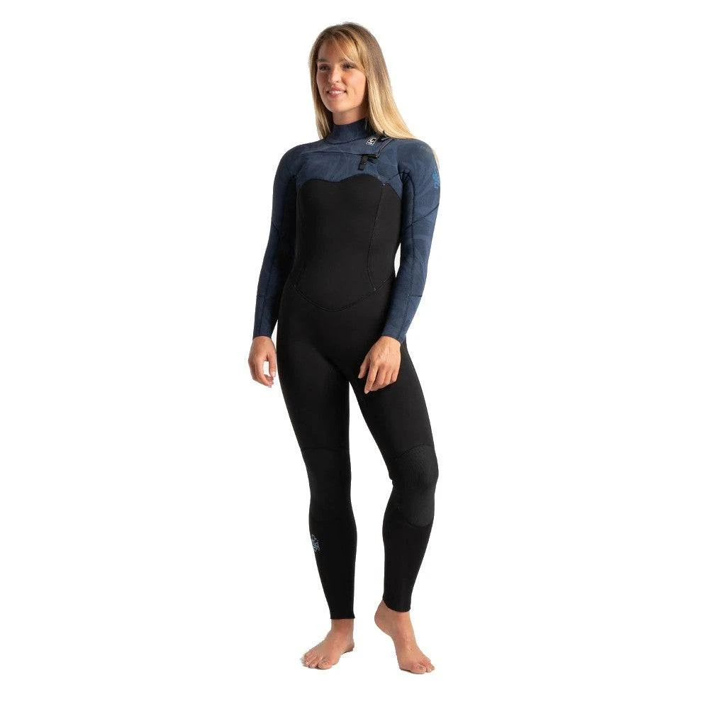 C-Skins Solace 4/3 Womens GSB Chest Zip Steamer Wetsuit Black / Bluestone Tropical / Cascade Blue C-Skins Solace 4/3 Womens GSB Chest Zip Steamer Wetsuit Black / Bluestone Tropical / Cascade Blue -MELBOURNE SURF Shop c skins solace 43 womens gsb chest zip steamer blackbluestone tropicalsaffron womens westuits c skins 769317
