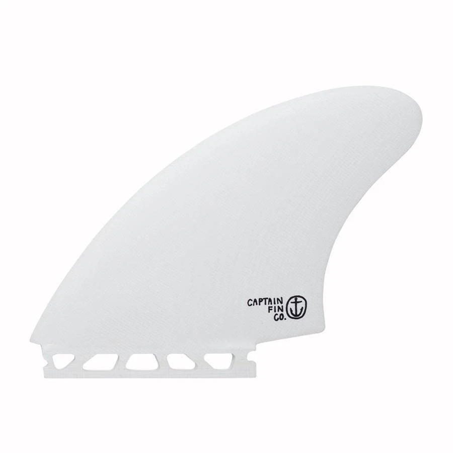 Captain Fin Co. CF Keel Fin Single Tab White Captain Fin Co. CF Keel Fin Single Tab White -MELBOURNE SURF Shop captain fin co cf keel fin single tab white surfboard fins captain fin co 439915