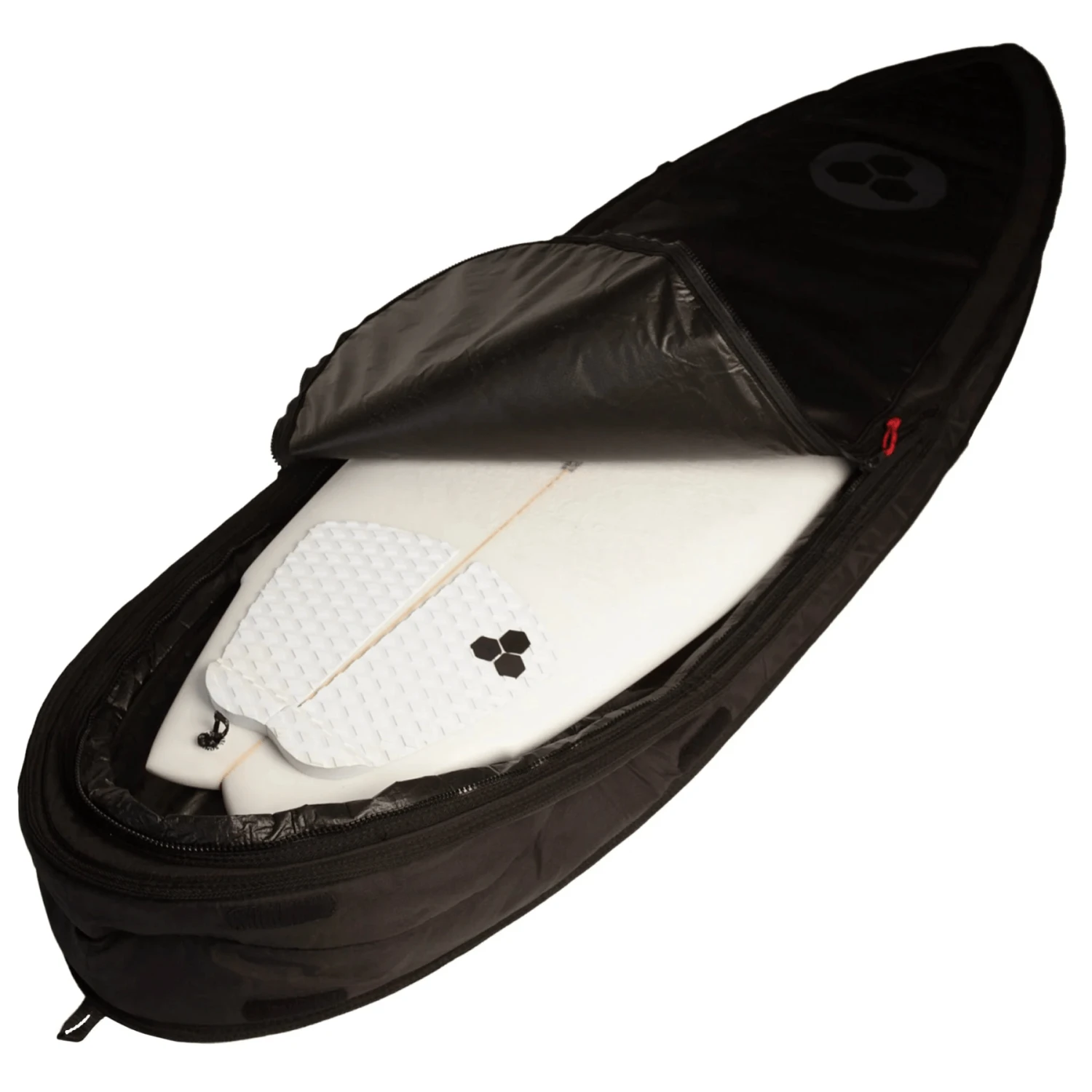 Channel Islands Traveler Single/Double Shortboard Cover - Black Channel Islands Traveler Single/Double Shortboard Cover - Black -MELBOURNE SURF Shop channel islands traveler singledouble shortboard cover black boardbags channel islands 198034