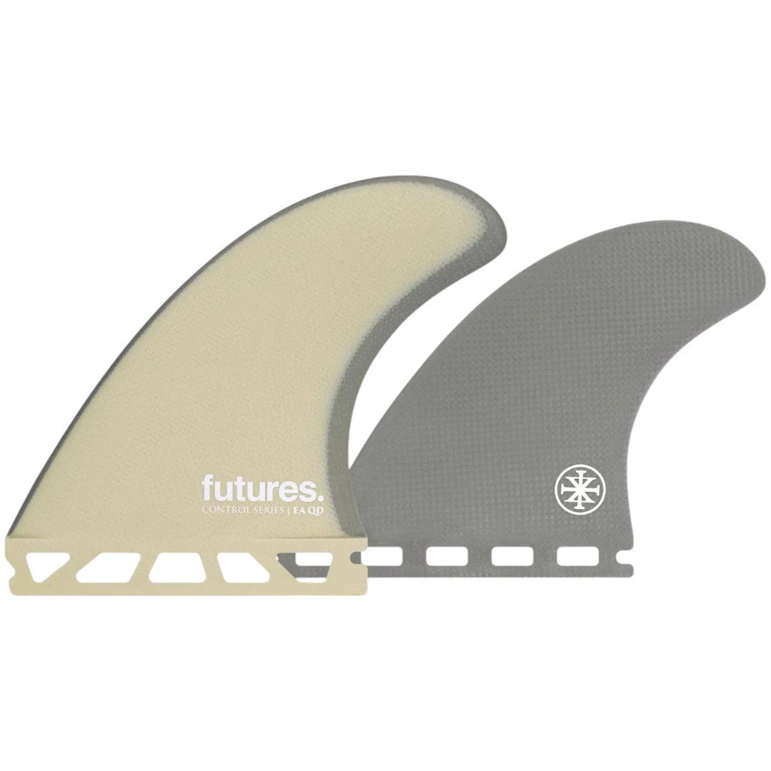 Futures EA Control Series Fibreglass Quad Fin Set Sandy Futures EA Control Series Fibreglass Quad Fin Set Sandy -MELBOURNE SURF Shop control