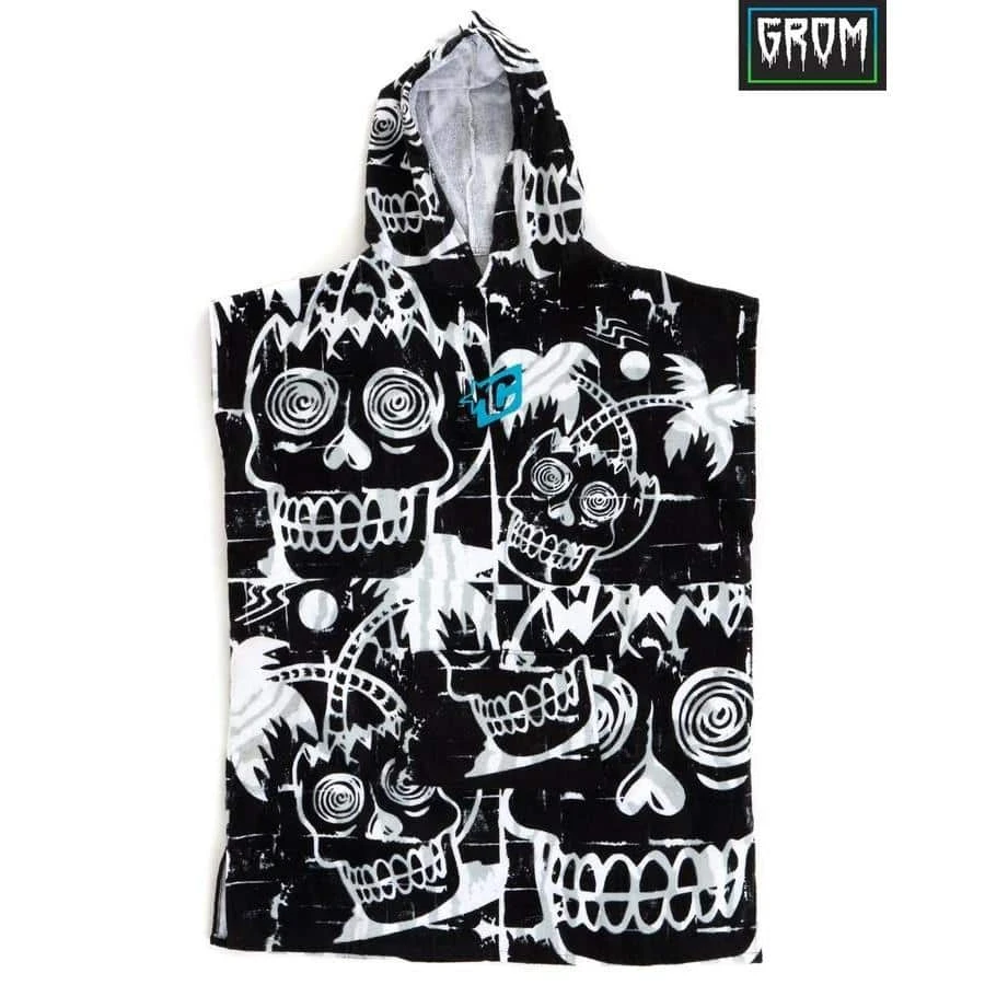 Creatures Grom Poncho Towel Multi Creatures Grom Poncho Towel Multi -MELBOURNE SURF Shop creatures grom poncho multi apparel creatures of leisure blackwhite 338364