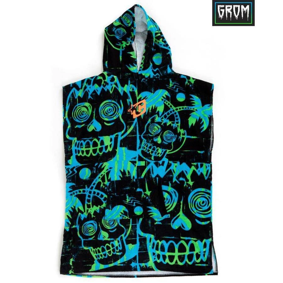 Creatures Grom Poncho Towel Multi Creatures Grom Poncho Towel Multi -MELBOURNE SURF Shop creatures grom poncho multi apparel creatures of leisure cyangreen 305447