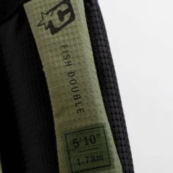 Creatures Of Leisure Fish Double DT2.0 Boardcover Military Black -MELBOURNE SURF Shop creatures of leisure fish double dt20 boardcover military black boardbags creatures of leisure 700806