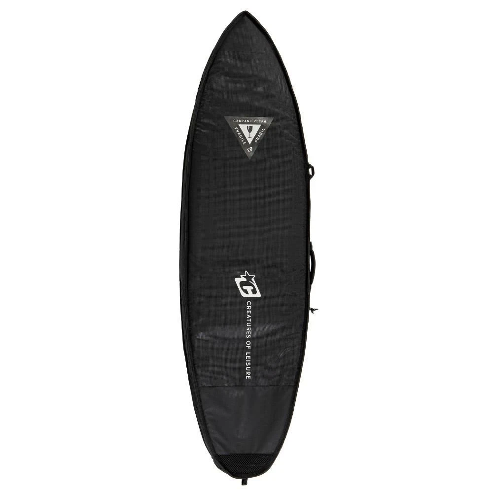 Creatures Of Leisure Shortboard Double DT2.0 Boardcover Black Silver Creatures Of Leisure Shortboard Double DT2.0 Boardcover Black Silver -MELBOURNE SURF Shop creatures of leisure shortboard double dt20 boardcover black silver boardbags creatures of leisure 588163