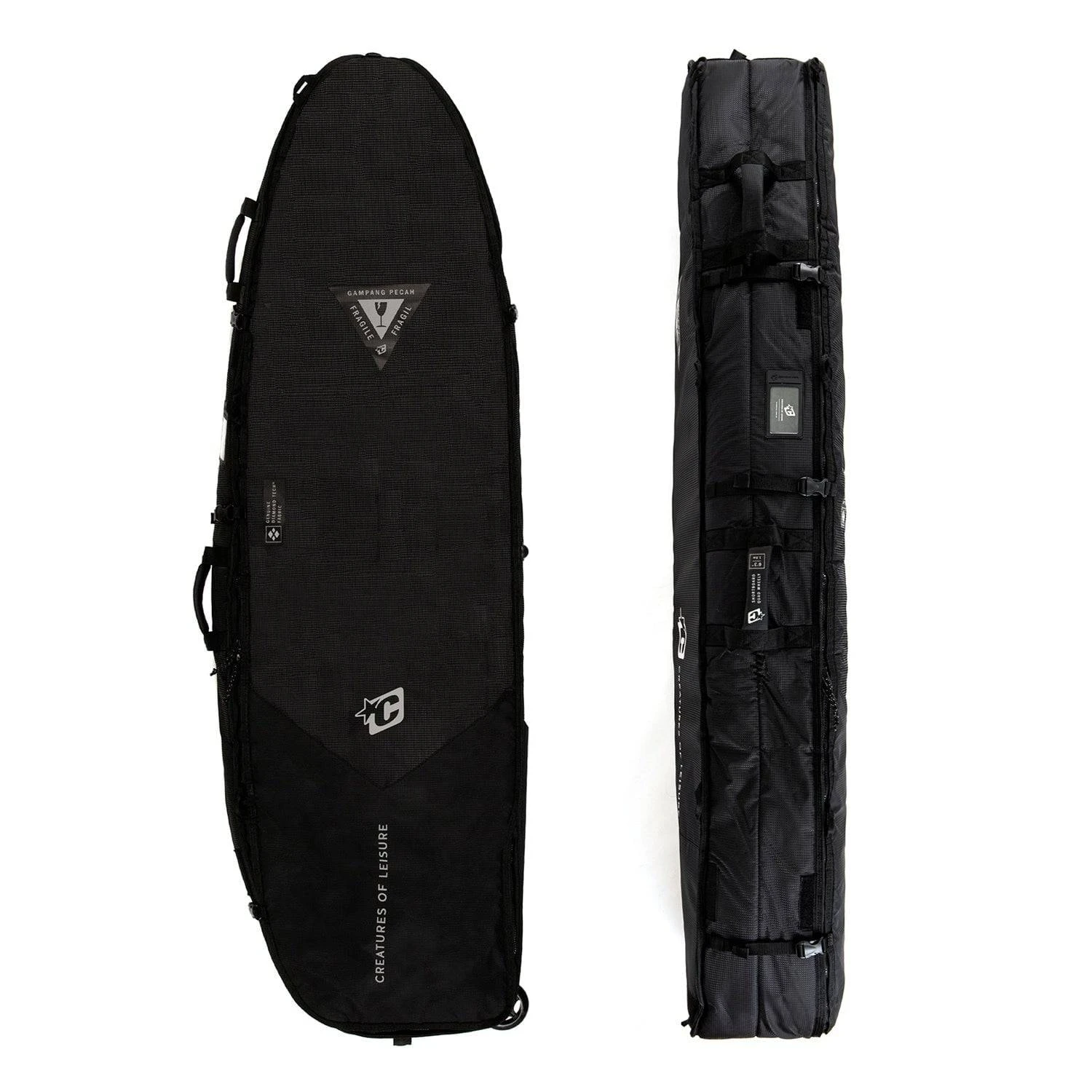 Creatures Of Leisure Shortboard Quad Wheely DT2.0: BLACK Creatures Of Leisure Shortboard Quad Wheely DT2.0: BLACK -MELBOURNE SURF Shop creatures of leisure shortboard quad wheely dt20 black boardbags creatures of leisure 63 975575
