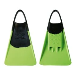Custom X Fins Black / Lime