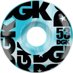 DGK Swirl Formula Blue Wheels 53mm