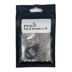 FCS Fin Key & 10 X Grub Screws (Pack)