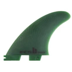 FCS II Carver Neo Glass Eco Sage Quad Rear Fins - Medium