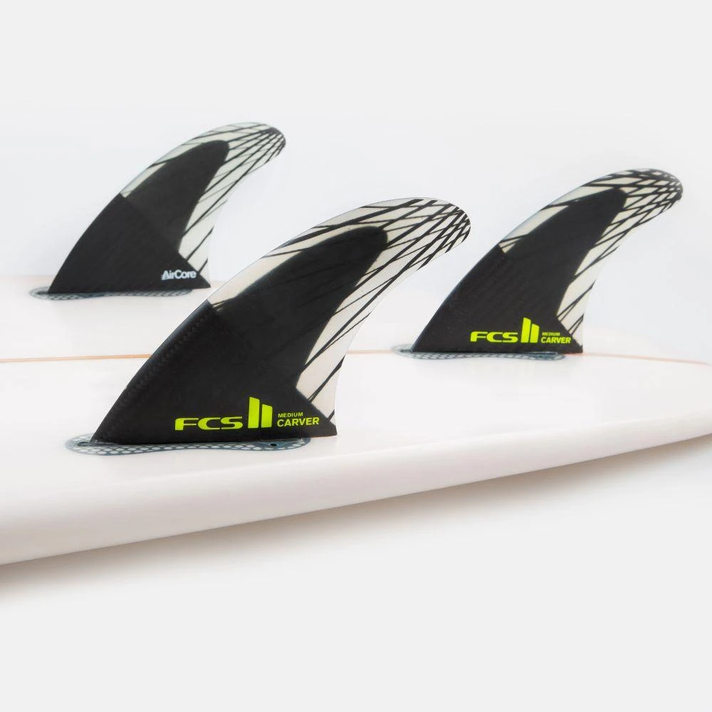 FCS II Carver PC Carbon Black/Acid Tri Fins - L - Demo FCS II Carver PC Carbon Black/Acid Tri Fins - L - Demo -MELBOURNE SURF Shop fcs ii carver pc carbon blackacid tri fins l thruster tri fcs ii 128577
