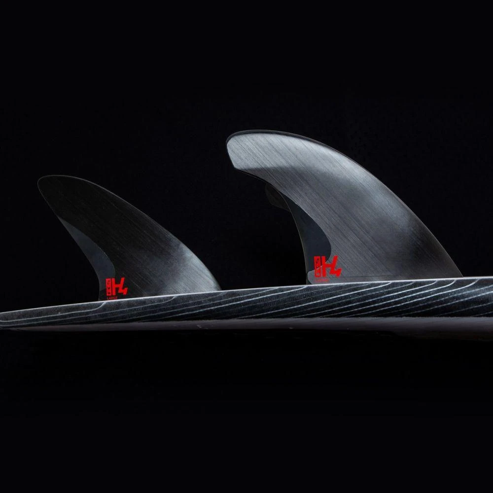 FCS II - H4 Smoke Tri Fins FCS II - H4 Smoke Tri Fins -MELBOURNE SURF Shop fcs ii h4 smoke tri fins fins fcs 210157