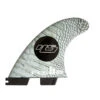 FCS II - HS Hayden Shapes PC Carbon White Tri Fin Set - M - Demo
