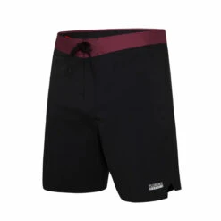 Florence Marine X F1 Zero Boardshort - Black Maroon