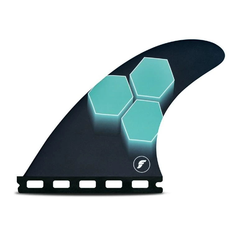 Futures AM1 HC Thruster Set Teal/Navy Futures AM1 HC Thruster Set Teal/Navy -MELBOURNE SURF Shop futures am1 hc thruster set tealnavy surfboard fins futures 565795