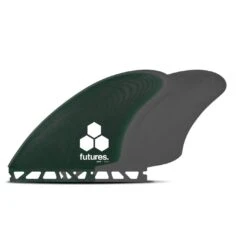 Futures AMK Glass Twin Keel FG Green/Grey Fin