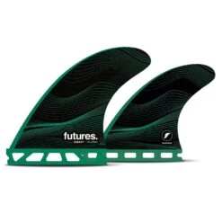 Futures F6 Legacy Series HC Medium Quad Fin Set - Green