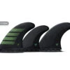 Futures F8 Alpha Series Large 5-Fin Set Carbon/Olive