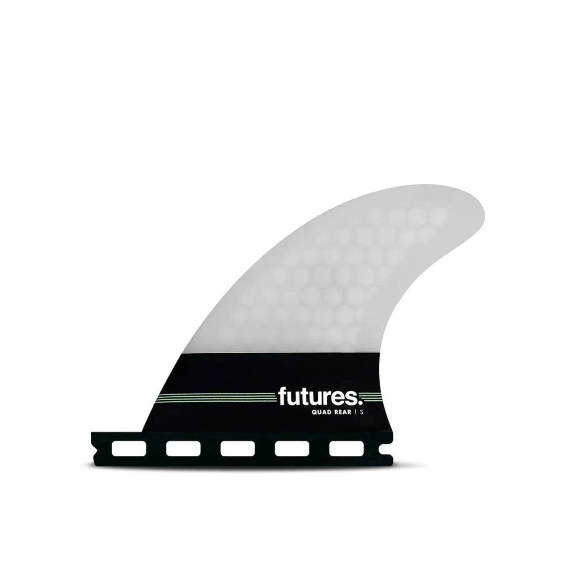 Futures Neutral Quad Rears Fin Set Small Futures Neutral Quad Rears Fin Set Small -MELBOURNE SURF Shop futures neutral quad rears small surfboard fins futures 204956
