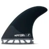 Futures Pyzel Medium Thruster Set Black -MELBOURNE SURF Shop futures pyzel medium thruster set black surfboard fins futures 856260