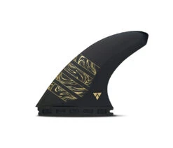 Futures Vector 3/2 Medium Alpha Thruster - Carbon/Gold -MELBOURNE SURF Shop futures vector 32 medium alpha thruster carbongold surfboard fins futures 459205