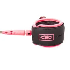 Ocean & Earth Diamond Flex Regular 7'0 Leash -MELBOURNE SURF Shop ocean earth diamond flex regular 70 leash surfboard legropes ocean earth pink 70 129898