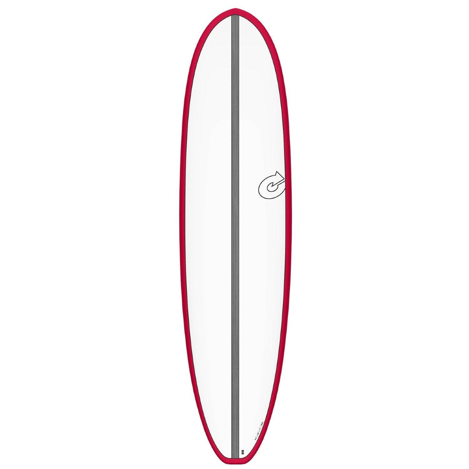 Torq Mod Fun TET-CS V+ 7'4" Torq Mod Fun TET-CS V+ 7'4" -MELBOURNE SURF Shop pre order torq mod fun cs v 74 surfboards torq red rail carbon strip 420076