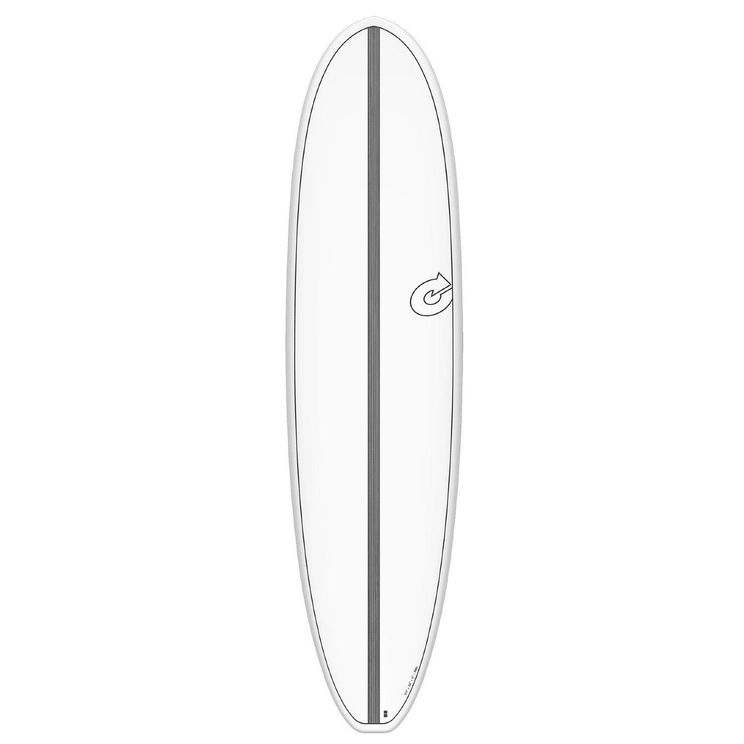 Torq Mod Fun TET-CS V+ 7'4" Torq Mod Fun TET-CS V+ 7'4" -MELBOURNE SURF Shop pre order torq mod fun cs v 74 surfboards torq white carbon strip 923513